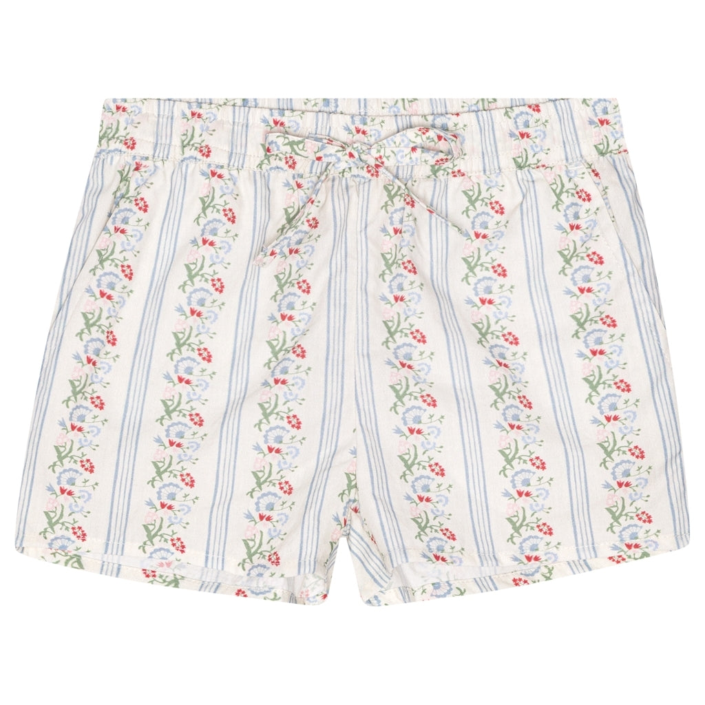 Flöss Aps Abigail Shorts Shorts Soft white/Bright blue