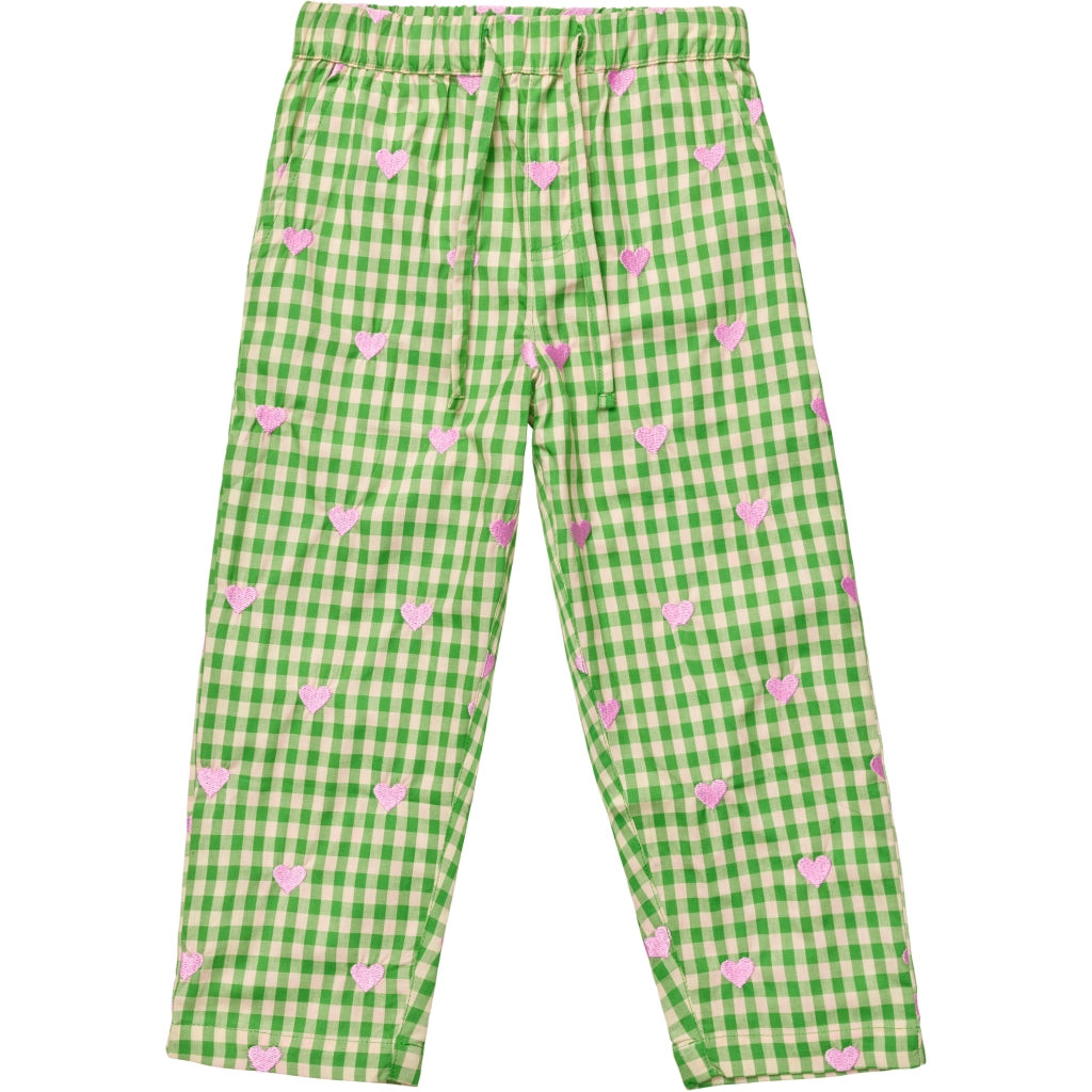 Flöss Aps Becca Pants Pants Green gingham