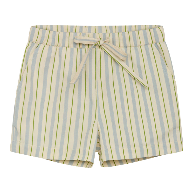 Flöss Aps Bobby Shorts Shorts Blue/Green Stripe