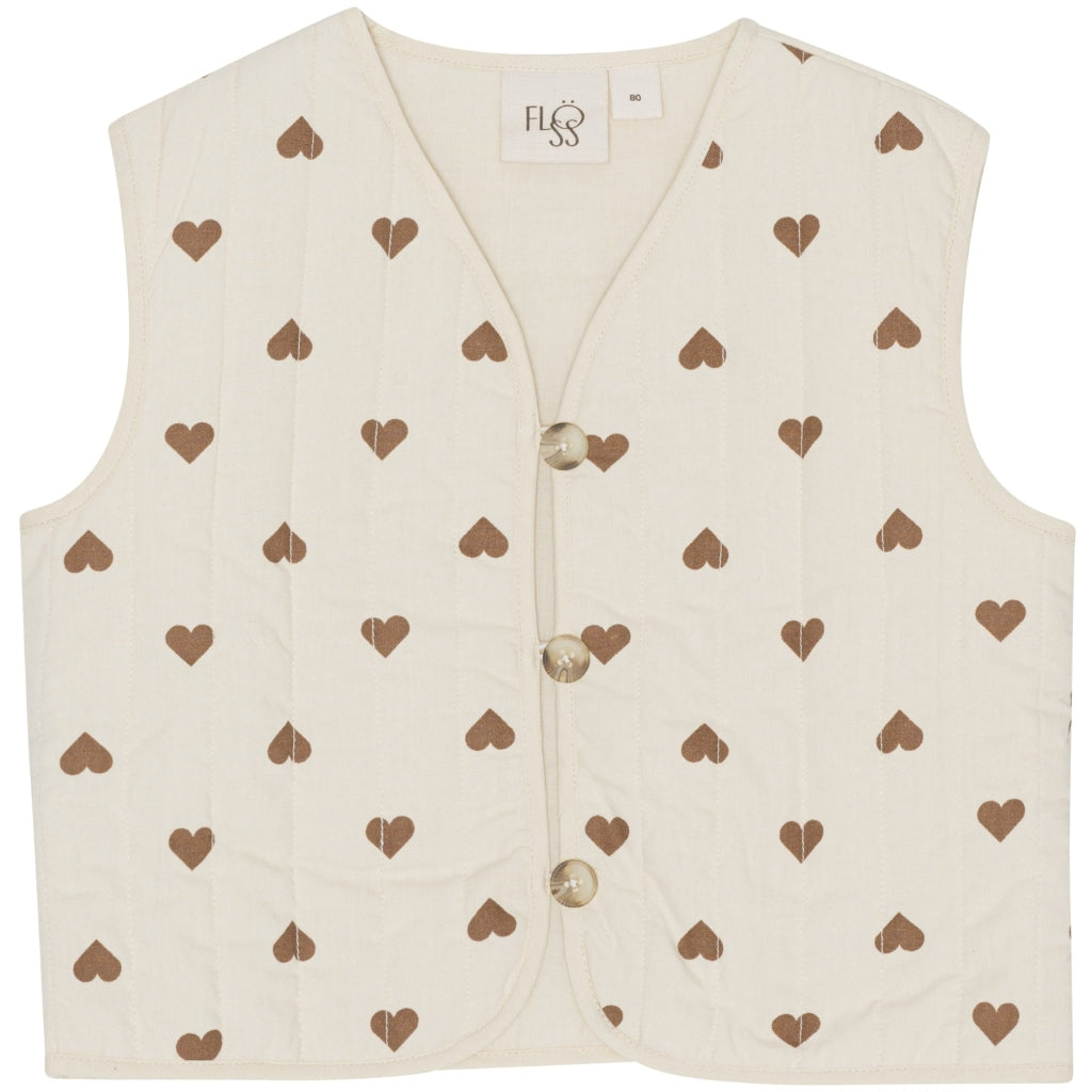 Flöss Aps Carmen Vest Vest Cream