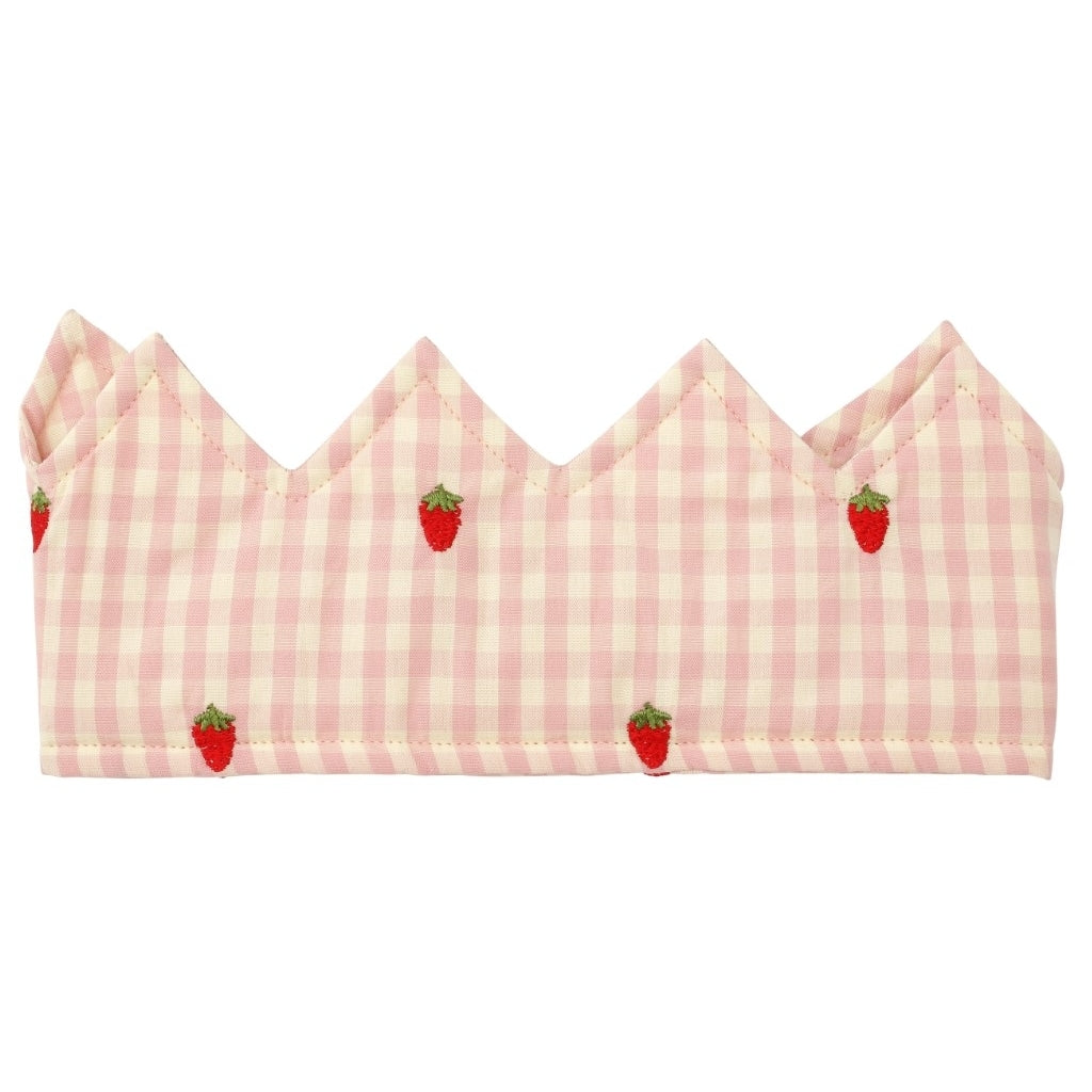 Flöss Aps Dolly Crown Crown Pink Berry Gingham