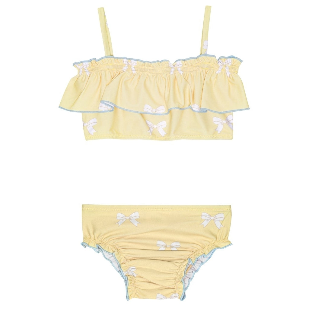 Flöss Aps Emily Bikini Set Bikini Set Yellow bow