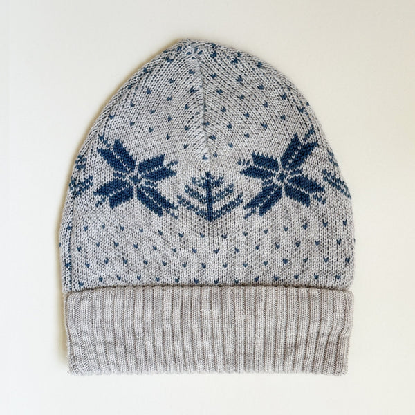 Flöss Aps Fin Beanie Beanie Fair Isle Snowflake