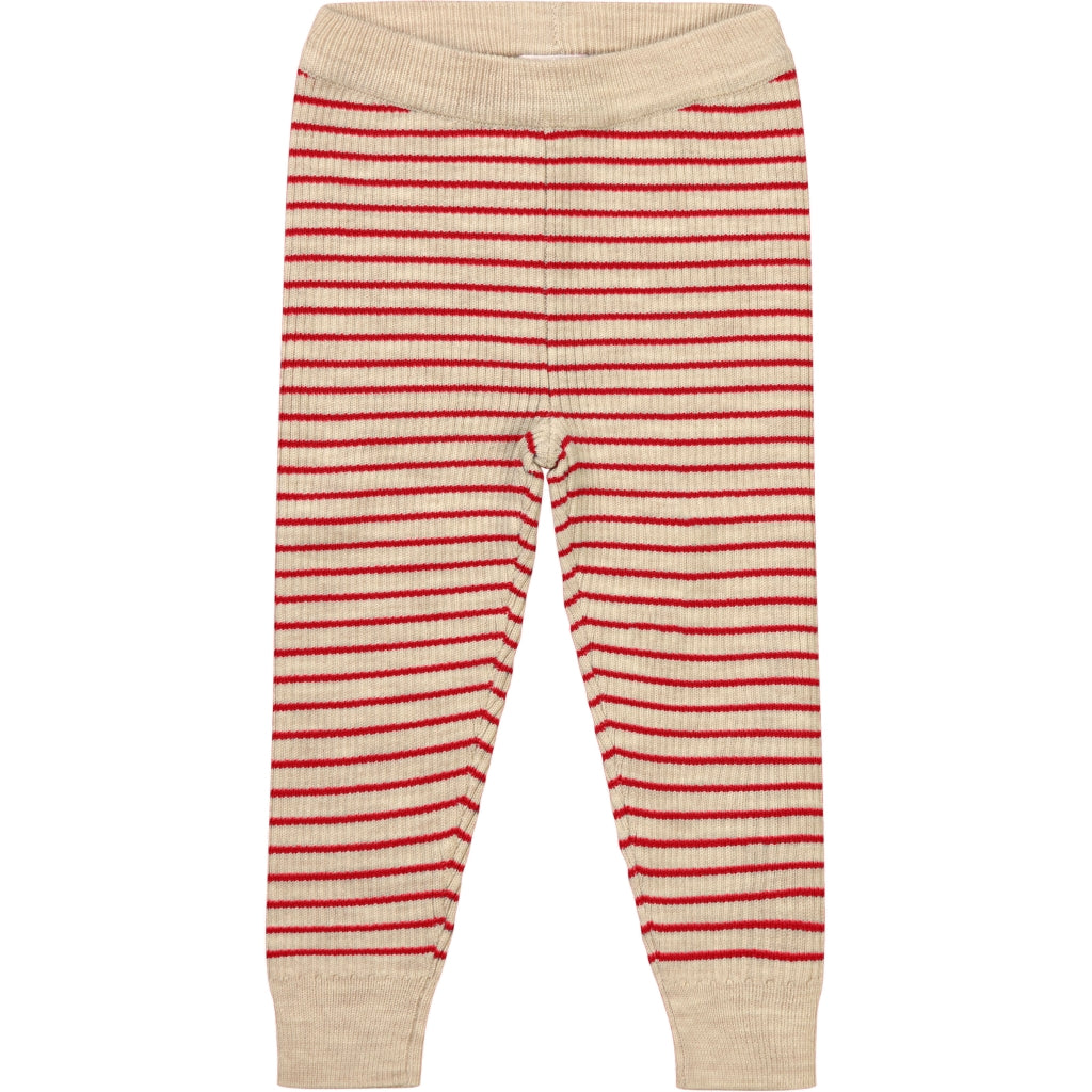 Flöss Aps Flye Legging Wool Leggings Ruby Red/Cloud