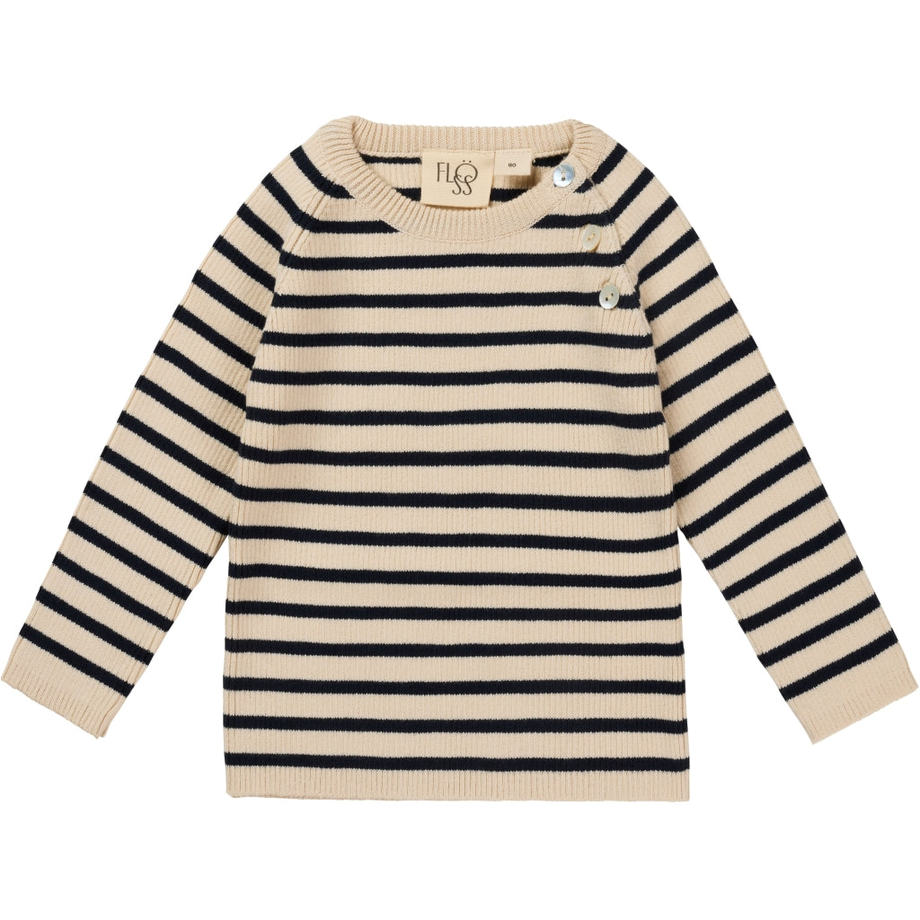 Flöss Aps Flye Sweater  Dark Navy/Cloud