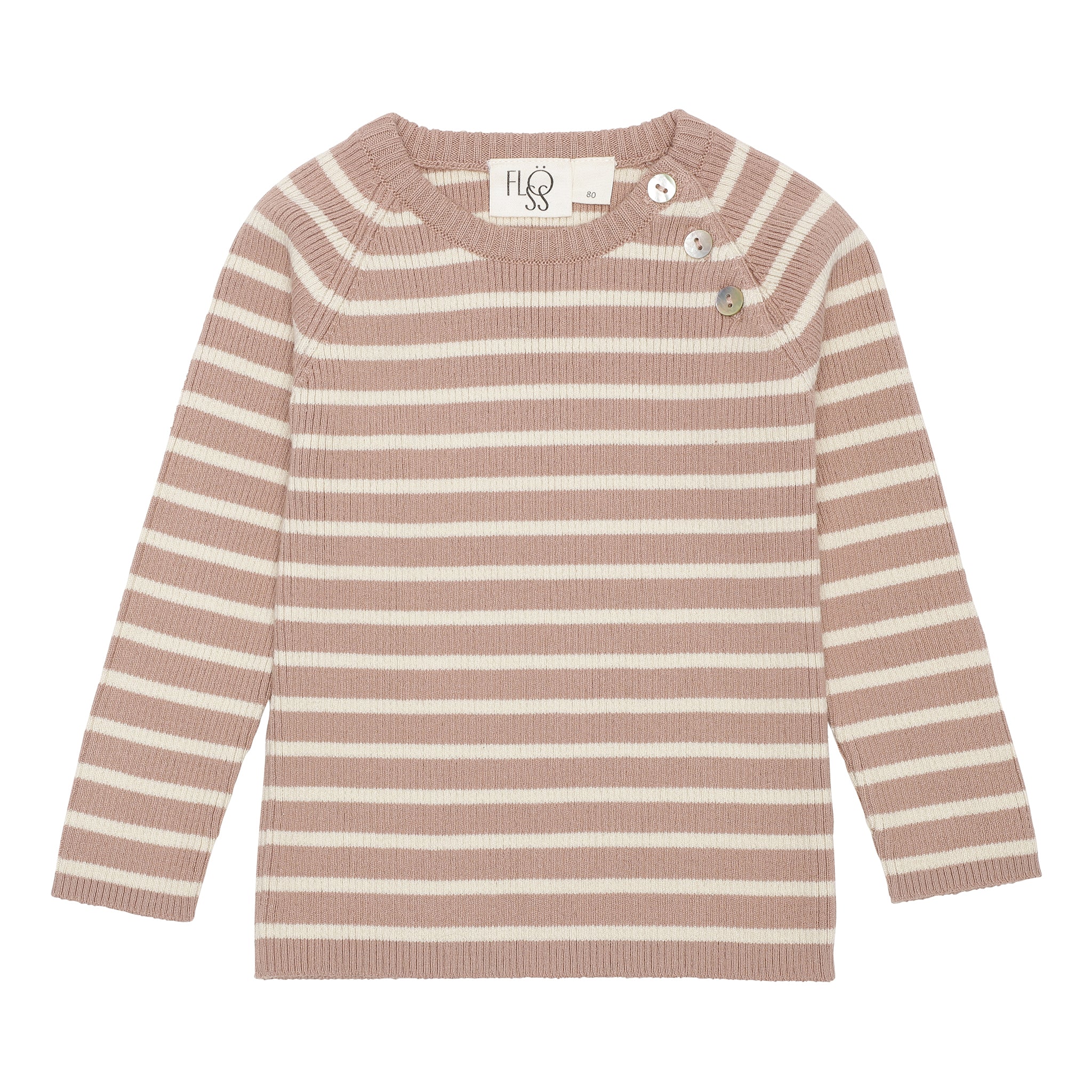 Flöss Aps Flye Sweater Sweater Powder/Offwhite