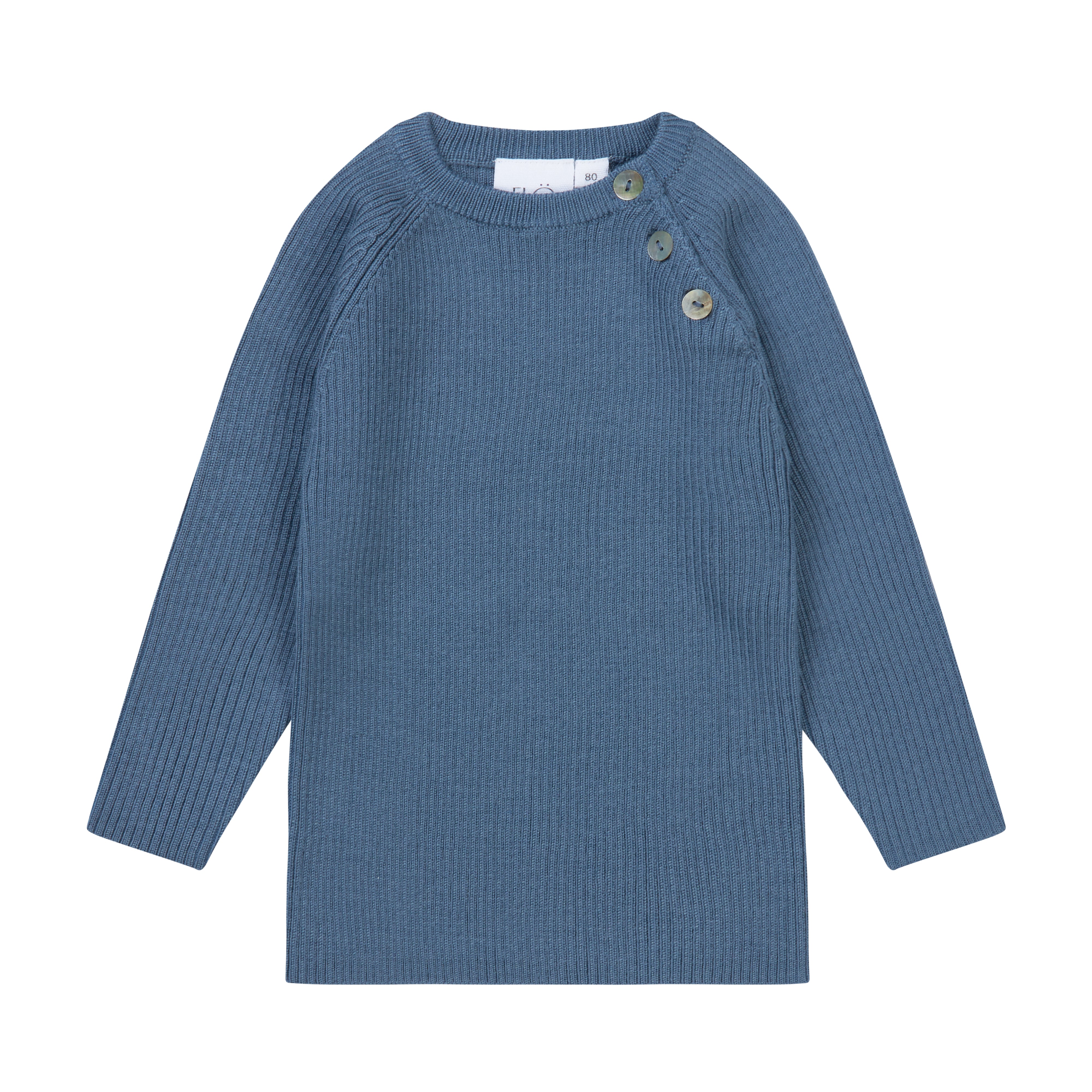 Flöss Aps Flye Sweater Wool Sweater Stone