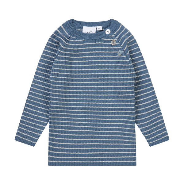 Flöss Aps Flye Sweater Wool Sweater Stone/Oat Melange