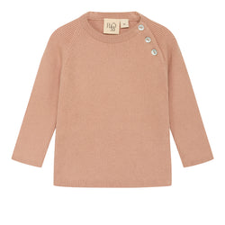 Flöss Aps Flye sweater solid Sweater Acorn