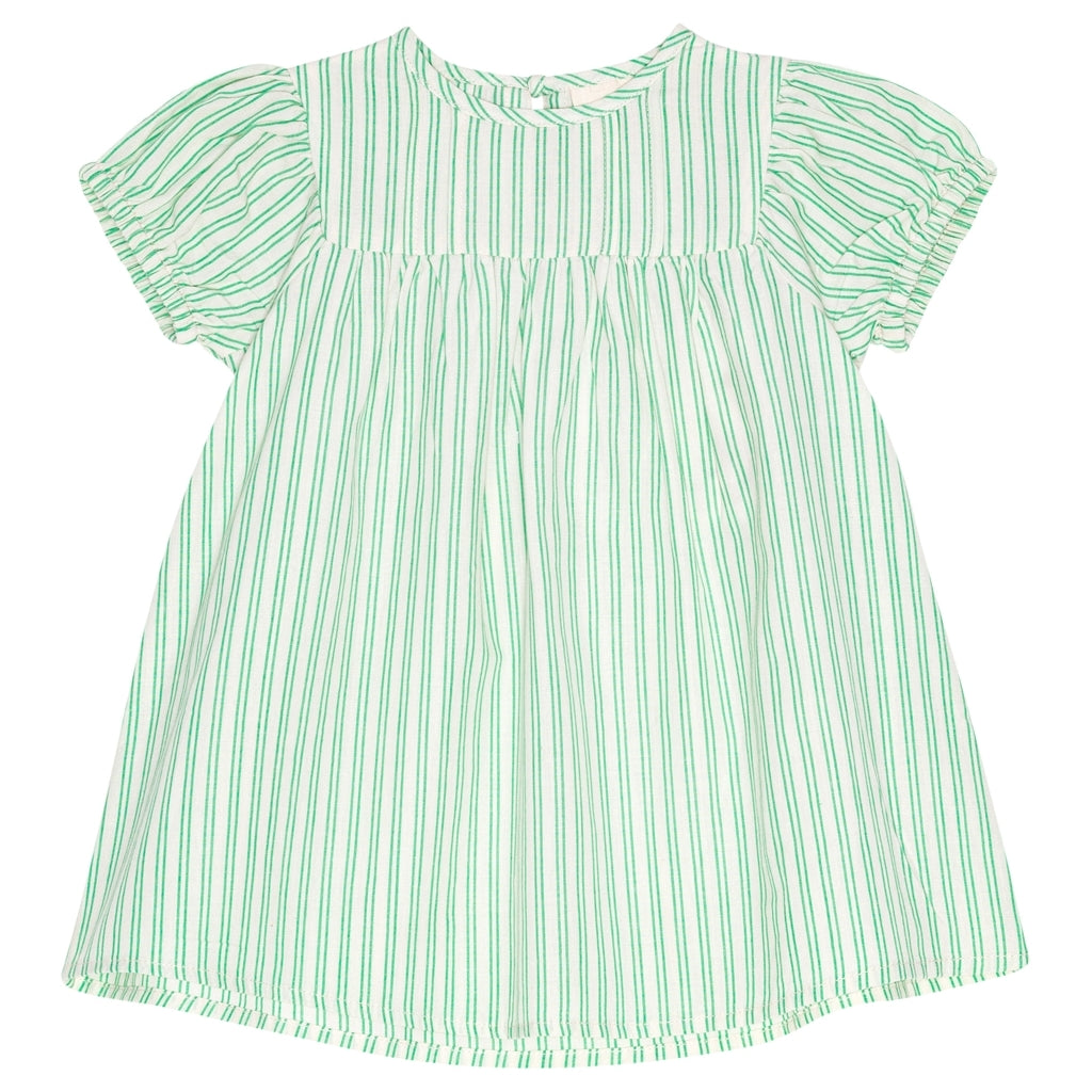 Flöss Aps James SS Dress Dress Green/Cloud