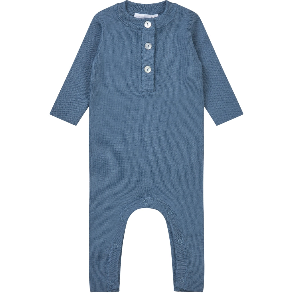 Flöss Aps Kaya Onesie Wool Onesie Stone