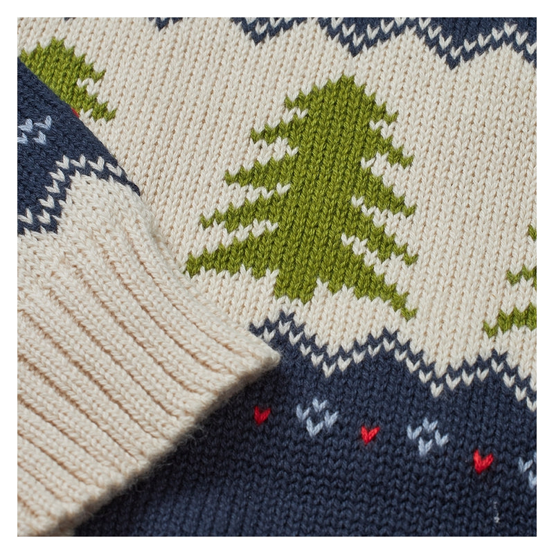 Flöss Aps Kevin Sweater Sweater Navy Christmas