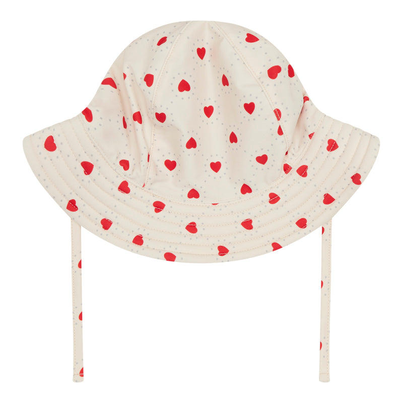 Flöss Aps Lucy Swim Sun Hat Sun hat Rouge Heart