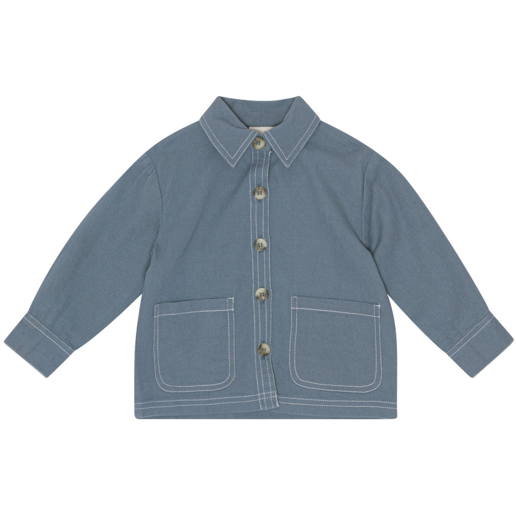 Flöss Aps Max Overshirt Shirt Petrol