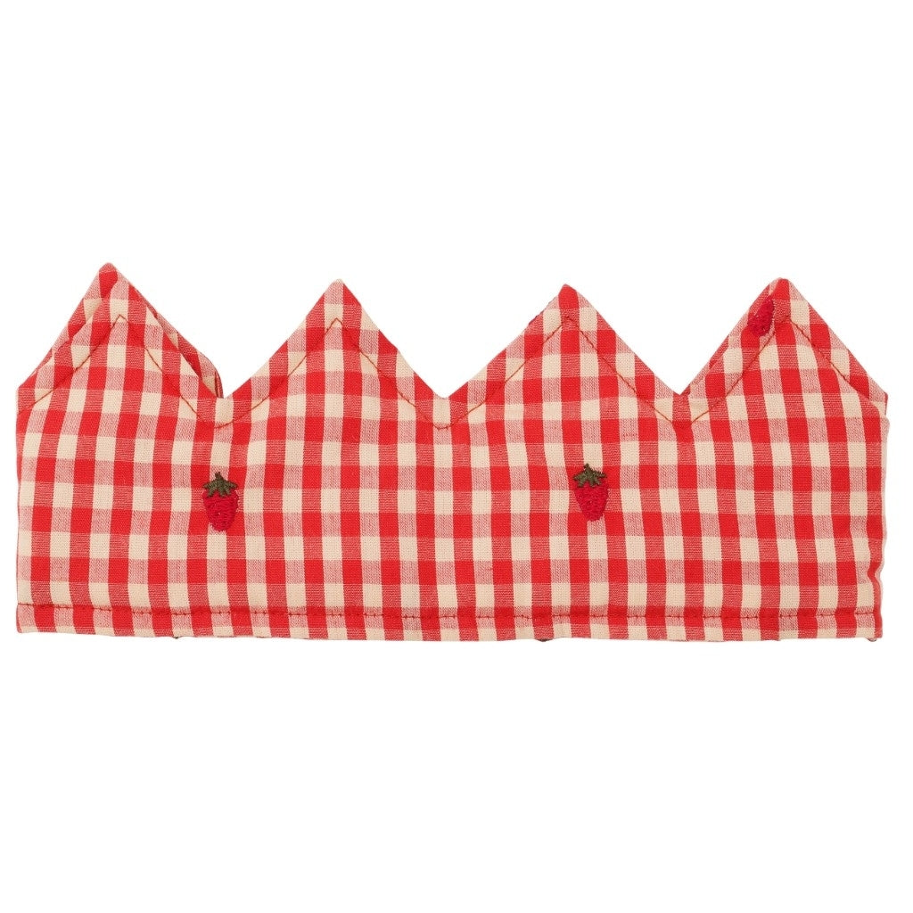 Flöss Aps Molly Crown Crown Berry Gingham