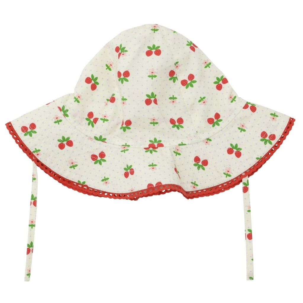 Flöss Aps Sofia Sunhat Sun hat Soft White Berry