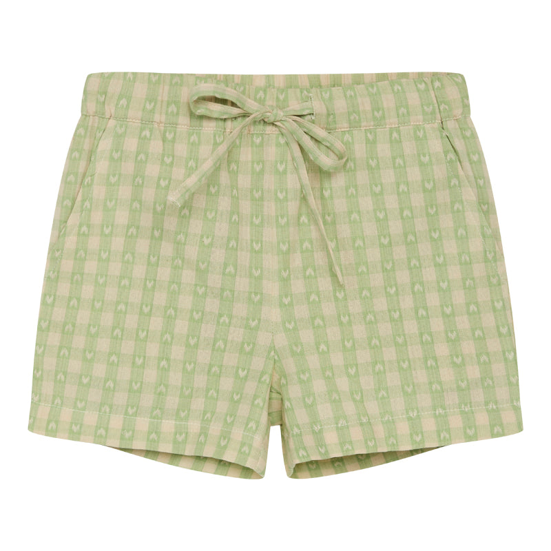 Flöss Aps Stella Shorts Shorts Lime Gingham