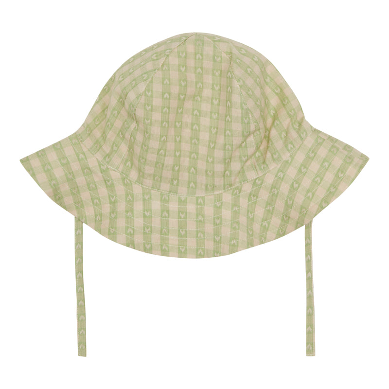 Flöss Aps Stella Sun Hat Sun hat Lime Gingham