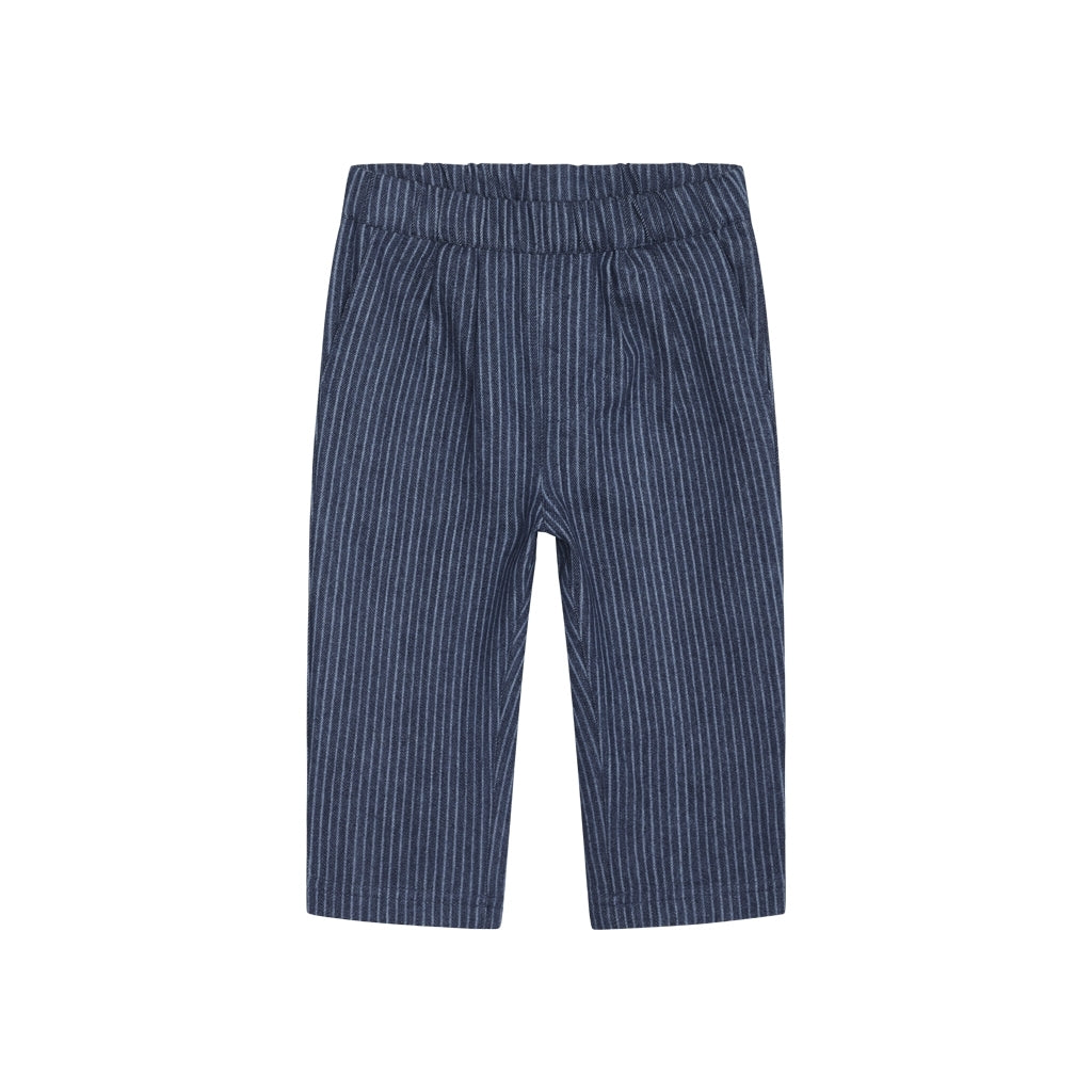 Flöss Aps Willy Pant Pants Indigo Stripe