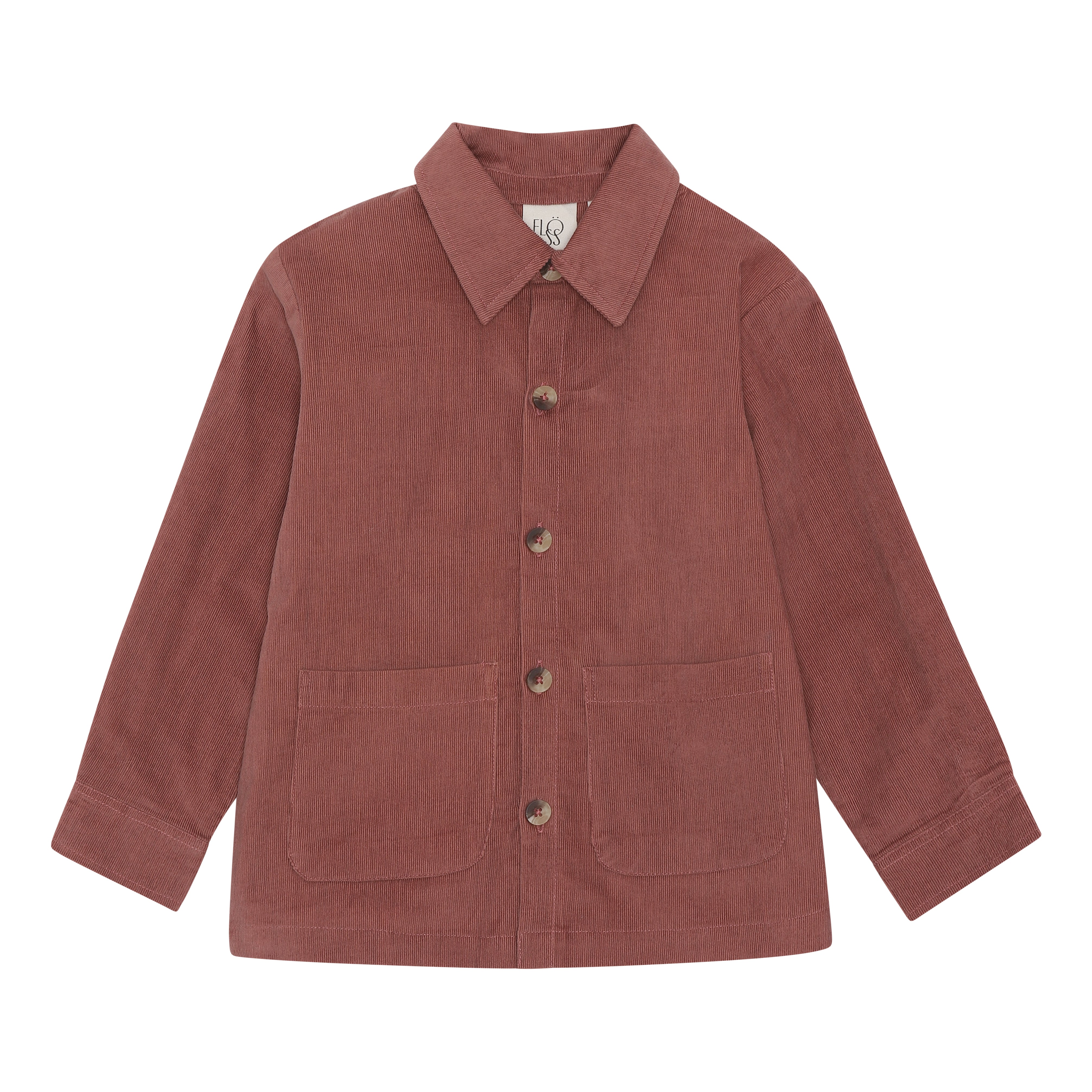 Flöss Aps York Overshirt Shirt Berry